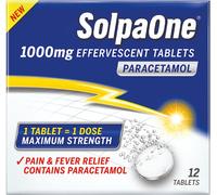 SolpaOne 1000mg Effervescent 12 Tablets