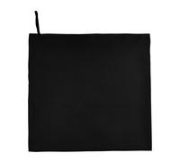 SOL'S Atoll 100 Microfibre Bath Sheet in Black SOL'S Black