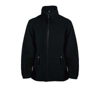 (12yrs, Black) SOLS Childrens/Kids North Zip-Up Fleece Jacket