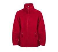 (10yrs, Red) SOLS Childrens/Kids North Zip-Up Fleece Jacket