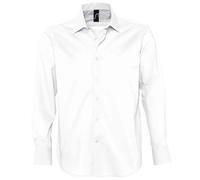 SOL'S Brighton Easycare Cotton Long Sleeve Fitted Shirt