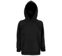 SOLS Childrens Unisex Childrens/Kids Stellar Organic Hoodie (Black) - Size 4Y