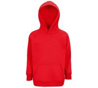 SOLS Childrens Unisex Childrens/Kids Stellar Organic Hoodie (Red) - Size 8Y