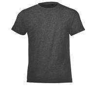 SOL'S Heather Regular T-Shirt in Charcoal | Size: 4 Years SOL'S Charcoal 4 Years