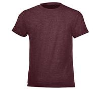 SOL'S Heather Regular T-Shirt in Maroon | Size: 8 Years SOL'S Maroon 8 Years