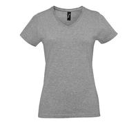 SOL'S Imperial Ladies Womans Womens Cotton Vee V Neck T-Shirt Tee