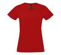 SOL'S Imperial Ladies Womans Womens Cotton Vee V Neck T-Shirt Tee