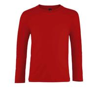 SOL'S Imperial Long-Sleeved T-Shirt in Red | Size: 6 Years SOL'S Red 6 Years