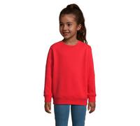 SOLS Kids Columbia Sweatshirt - Bright Red - 10 Years - Bright Red