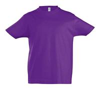 SOL'S Kids Imperial Heavy T-Shirt Dark Purple 8yrs