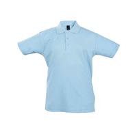 SOL'S Kids Summer II Cotton Piqué Polo Shirt 10 Colours Age 4-12