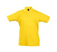 SOL'S Kids Summer II Cotton Piqué Polo Shirt 10 Colours Age 4-12