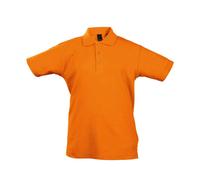 SOL'S Kids Summer II Cotton Piqué Polo Shirt 10 Colours Age 4-12