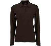 SOL'S Ladies Perfect Long Sleeve Piqué Polo Shirt - 10 Colours S-3XL
