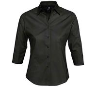 SOLs Ladies Womens Easycare 3/4 Sleeve Fitted Shirt Blouse