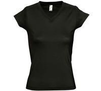 SOLs Ladies Womens Plain Cotton Vee V-Neck Tee TShirt T-Shirt Top S -3XL