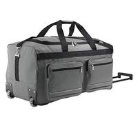 SOL'S Large VOYAGER 600D POLYESTER LUXURY TRAVEL BAG CASTERS Duffle Weekend Sale