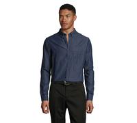 SOL'S Men's Barry Long Sleeve Denim Shirt in Dark Blue | Size: Medium SOL'S Dark Blue M