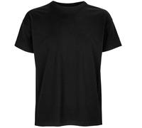 SOLS Mens Boxy Organic Oversized T-Shirt (Deep Black) - Size Medium
