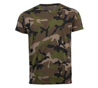 SOLS Mens Camo Short Sleeve T-Shirt (Camouflage) Cotton - Size Small