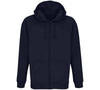 SOL'S Men's Carter Full Zip Hoodie in Navy | Size: Large SOL'S Navy L
