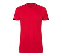 SOLS Mens Classico Contrast Short Sleeve Football T-Shirt (Red/Black) - Size Large