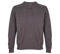 SOL'S Men's Columbia Crew Neck Sweatshirt in Charcoal | Size: Large SOL'S Charcoal L