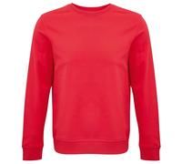 SOLS Unisex Adult Comet Organic Sweatshirt (Red) - Size Small