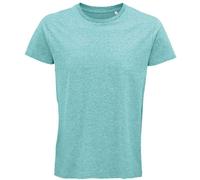 SOLS Mens Crusader Heather Organic T-Shirt (Light Green) - Size 2XL