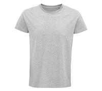 SOLS Mens Crusader Organic T-Shirt (Grey Marl) - Size Medium