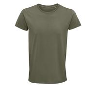 SOLS Mens Crusader Organic T-Shirt (Khaki) - Size Large