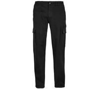 SOLS Mens Docker Stretch Cargo Trousers (Black) - Size 34 Regular