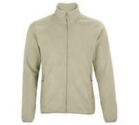 SOL'S Men's Factor Fleece Jacket in Beige | Size: Medium SOL'S Beige M