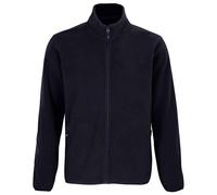 (2XL, Navy) SOLS Mens Factor Recycled Fleece Jacket