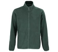 SOLS Mens Factor Recycled Fleece Jacket (Forest Green) - Size Large
