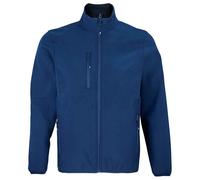 SOLS Mens Falcon Recycled Soft Shell Jacket (Abyss Blue) - Multicolour - Size Medium