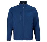 (3XL, Abyss Blue) SOLS Mens Falcon Recycled Soft Shell Jacket