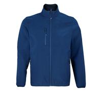 SOLS Mens Falcon Recycled Soft Shell Jacket (Abyss Blue) - Multicolour - Size Medium