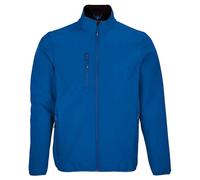 SOL'S Men's Falcon Soft Shell Jacket in Blue | Size: Medium SOL'S Blue M