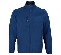 SOLS Mens Falcon Recycled Soft Shell Jacket (Abyss Blue) - Multicolour - Size 2XL