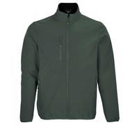 SOL'S Men's Falcon Soft Shell Jacket in Green | Size: Small SOL'S Green S