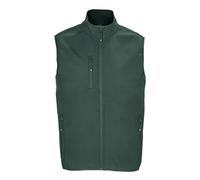 SOL'S Men's Falcon Softshell Body Warmer in Green | Size: XL SOL'S Green XL