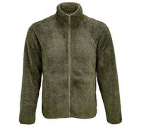 SOLS Unisex Adult Finch Fluffy Jacket (Army) - Green - Size 2XL