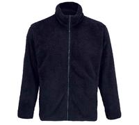 (3XL, Navy) SOLS Unisex Adult Finch Fluffy Jacket