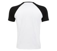 Funky Contrast Short Sleeve T-Shirt SOL'S Black M