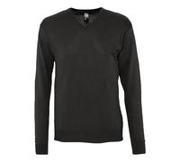 SOL'S Men's Galaxy V Neck Jumper in Black | Size: XL SOL'S Black XL