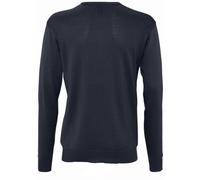 (M, Navy) SOLS Mens Galaxy V Neck Sweater