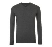 (XL, Charcoal Marl) SOLS Mens Glory V Neck Sweater