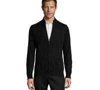 SOL'S Men's Gordon Knitted Zipped Cardigan in Black | Size: Medium SOL'S Black M