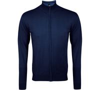 (2XL, Navy) SOLS Mens Gordon Full Zip Cardigan